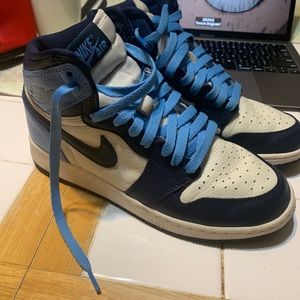 jordan 1 unc obsidian